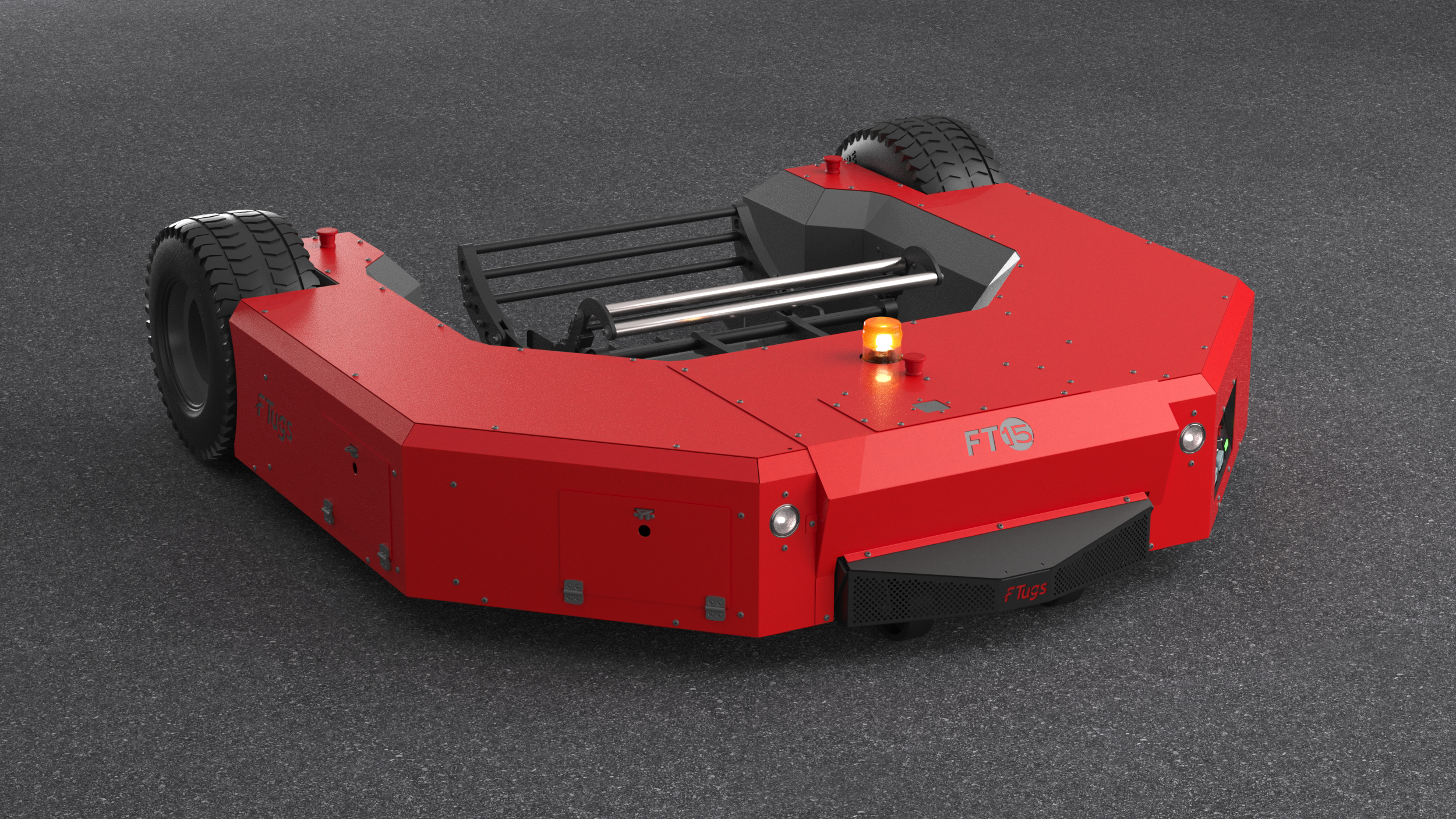 Rebocador de aeronave, tug elétrico.